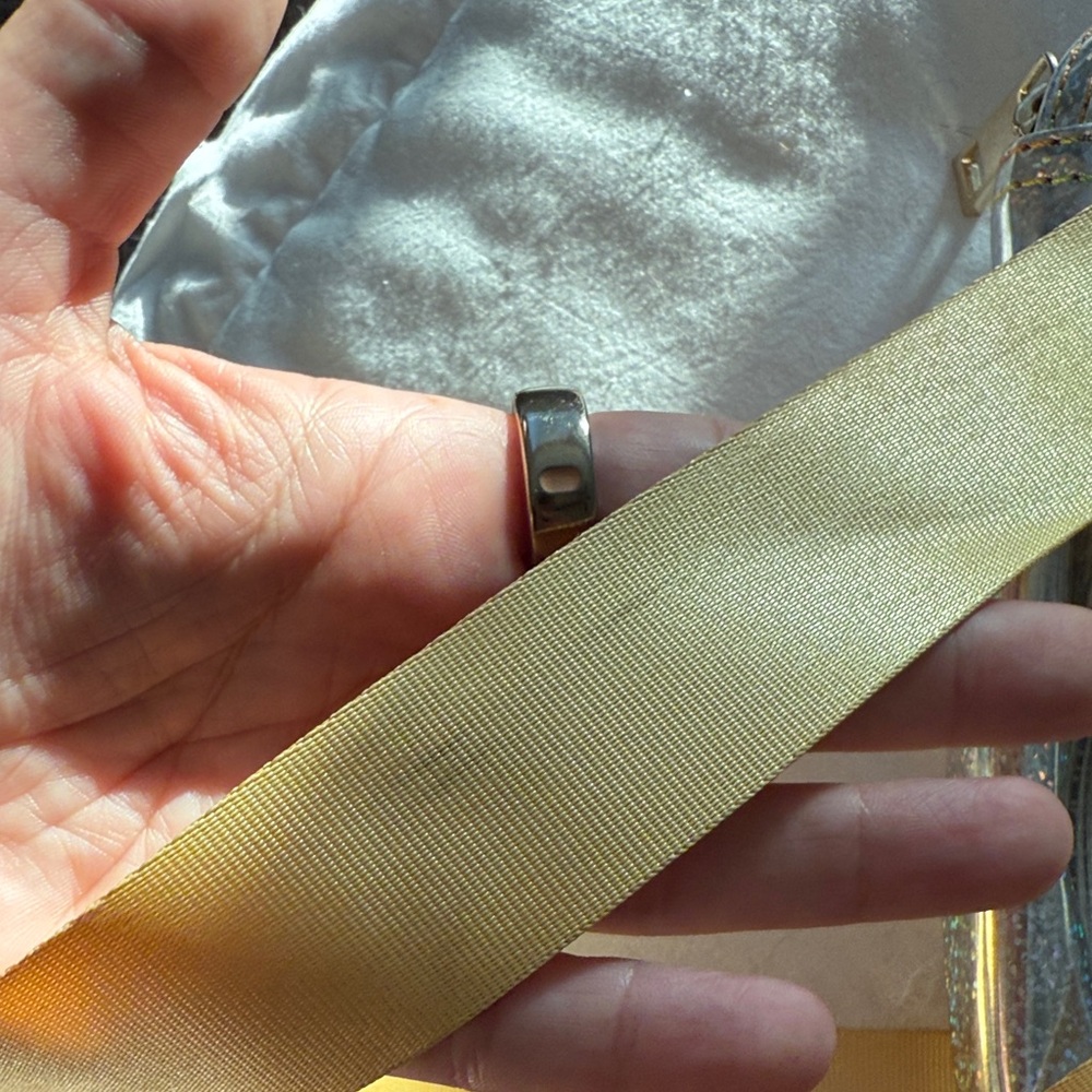 Holographic Silver Alien Face Backpack - image 7